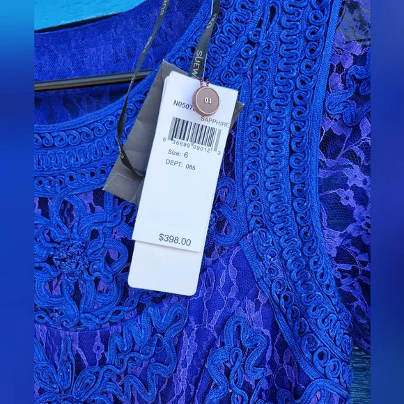 Sue Wong sephire dress - Picture 3 of 7